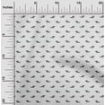 thumbnail image 1 of oneOone Viscose Chiffon Fabric Dachshund Dog Print Fabric BTY 42 Inch Wide, 1 of 4