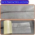 thumbnail image 2 of Waterproof RV Awning Repair Tape Strong Adhesion Tent Repair Tape Transparent Boat Covers Repair Patch Kit, 2 of 5