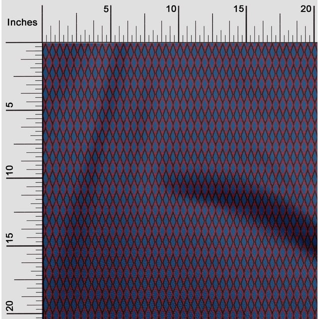 oneOone Viscose Jersey Fabric Geometric Ikat Decor Fabric Printed BTY 60 Inch Wide