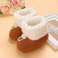 thumbnail image 5 of Huowey Fashion Colorful Little Girls Winter Warm Baby Knitted Pre Walkers Boots For Baby Fashionable Shoes, 0-6 Months, 5 of 8