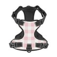 thumbnail image 4 of Gaeub Pink Checkboard Gaeub Pink Checkboard No Pull Dog Harness, Secure and Adjustable Pet Vest for Outdoor Activities - Small, 4 of 8