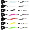 thumbnail image 2 of 4 Feet Ankle Leash Surfing Elastic Coiled Stand Up Paddle Board Leg Rope Surfboard Ankle Leash(yellow), 2 of 5
