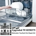 thumbnail image 6 of Beaquicy Dishwasher Top Rack Adjuster Repair Kit for Whirlpool Dishwashers, 6 of 7