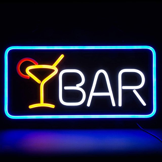 Logotipo de barra de neón MACHAO barra LED superbrillante 6 modos de parpadeo
