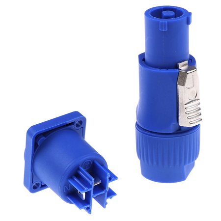 2Pcs/set PowerCON Audio 3P Type A NAC3FCA+NAC3MPA-1 Chassis Plug Panel Connector price history on PriceWatchPro