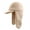 Beige, variant on Winter Warm Lamb Hair Lei Feng Cap, Solid-Colored Lady Curly Outdoor Earmuff Cap, Short-Brimmed Flight Cap