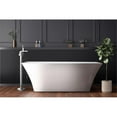 thumbnail image 2 of Lexora Vinter Free Standing Acrylic Bathtub With Chrome Drain LD901167A1C0000, 2 of 3