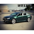 thumbnail image 3 of Wellvisors Side Window Visors Deflectors Rain Guards With Black Trim for 2011-2015 Chevrolet Cruze Sedan 3-847CH001, 3 of 12