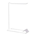 thumbnail image 3 of Milageto Jewelry Organizer Stand Hanging Pendant Desktop Fashion Earrings Display Jewelry 1 Row White, 3 of 8