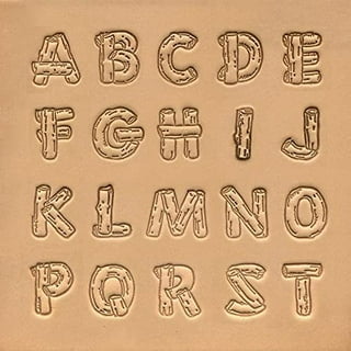 Leather Alphabet Stamps for sale
