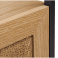 thumbnail image 4 of Bouclair Unité d'Étagère en Bois Naturel et Métal, 4 of 10