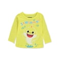 thumbnail image 3 of Baby Shark Baby Girls' 3-Pack Long-Sleeved T-Shirts - multi, 12 months (Infant), 3 of 4