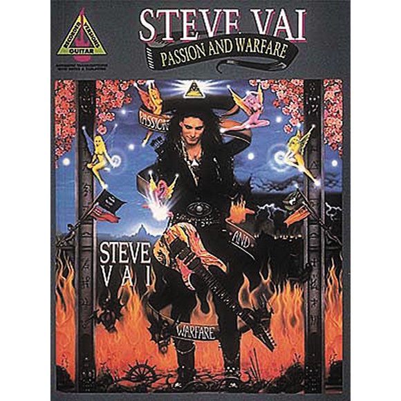 Steve Vai - Passion and Warfare | Guitar Recorded Versions Electric Guitar Songbook for Medium to Medium-Difficult Players | Note-for-Note