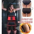 thumbnail image 3 of 3 in 1 Sweat Waist Thigh Trimmer Trainer Belt Neoprene Butt Lifter Belt Trimmer Waist Slimmer Belt Shaperwear for Weight Loss Training, 3 of 6
