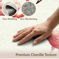 thumbnail image 6 of ODIKA 6'x9' Washable Area Rug Easy Care, Non-Shedding, Flamingo Summer Welcome With Tropical Foliage And Repeating Border for Queen Size Bedroom Under Bed Master Suite, 6 of 7