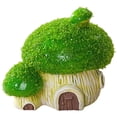 thumbnail image 2 of Z52LingLing Decoration Miniature Mushroom House Resin Figurine Fairy Tale Cottage Aquarium Landscaping Ornament for Fish Tank Desktop DIY Layout Style D, 2 of 5