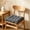 Gray, variant on CCWADH Solid Color Cushioned Seat Cushion for Dining & Office Chairs - Soft, Breathable, and Non-Slip Comfort - Ideal for Home, Study, and Balcony Decor