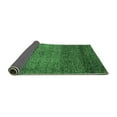 thumbnail image 2 of Ahgly Company Indoor Rectangle Abstract Emerald Green Modern Area Rugs, 2' x 3', 2 of 4