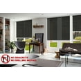 thumbnail image 3 of Keego No Drilling Roller Shades Free Tear Down Light Filtering Privacy Windows Blinds Customizable Color and Size for Home Office and Windows Black 34"w x 64"h, 3 of 10