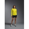 thumbnail image 2 of Expert Brand USA-Made Women's Oxymesh™ Athletic Long Sleeve Shirt, Yellow, 3XL, 2 of 6