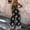 Black, variant on Elegant Sleeveless Printed Boho Jumpsuit For Women One Piece Casual Loose Wide Leg Long Pants, 2026 New Limited-time Off