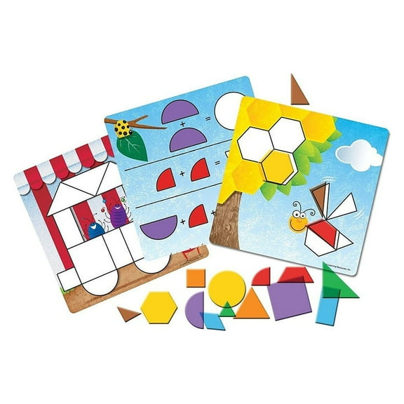 Learning Resources Shapes Don't Bug Me Geometry Activity Set