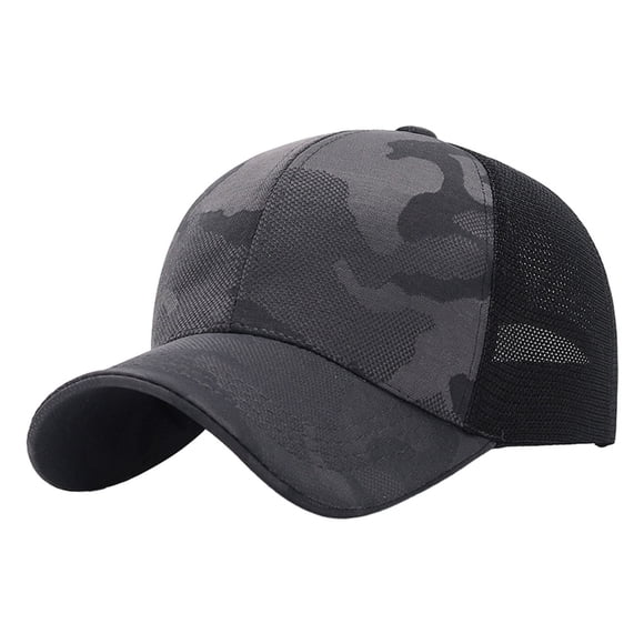Gorra de béisbol Minnieouse Camuflaje Tela Gris