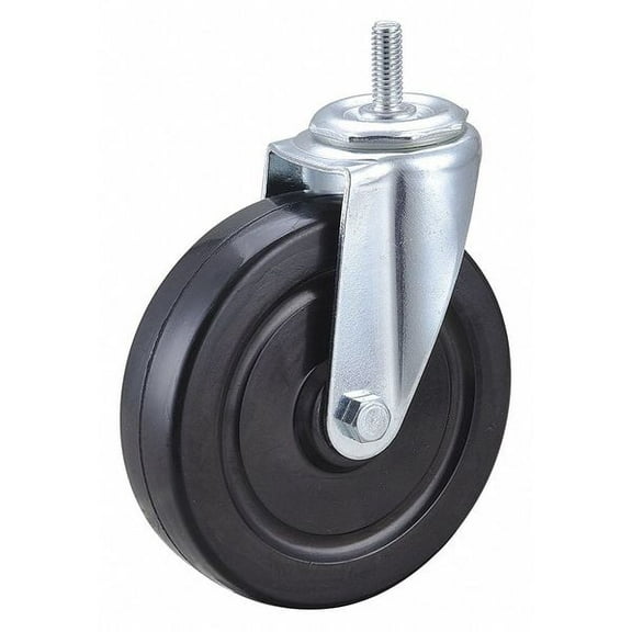 Manufacturer Varies Stem Caster,5"dia,Rubber,200lb 32J862