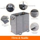 thumbnail image 2 of Cesto de ropa Lifewit Double con tapa y bolsas extraíbles, color gris, 2 of 6