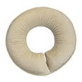 thumbnail image 1 of Almohada de masaje multiusos, ergonómica, cómoda y transpirable para salón de masajes, reposacabezas para cama de masajes para viajes. Amarillo claro, 1 of 8