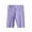 Purple, variant on Hotiary Toddler Baby Girls High Waist Yoga Pant Kids Elastic Waist Soft Breathable Mid-Length Shark Leggings Children Sport Gym Athletic Workout Shorts for 1-12 Years