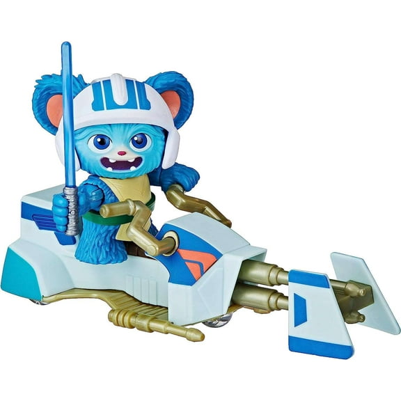 Star Wars Young Jedi Adventures Nubs & Speeder Bike Figure & Vehicle (Version 2)
