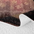 thumbnail image 5 of Feelyou Cute Ghost Black Cat Quilt King, Boho Autumn Forest King Coverlet Set, Earth Tone, 3-Piece, 1 Comforter and 2 Pillowcases, 5 of 7