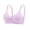 Light Purple, variant on Bras for Women Fashion No Underwire Seamless Racerback Bralette Full Coverage Tshirt Everyday Bras Dark Gray, Size 44