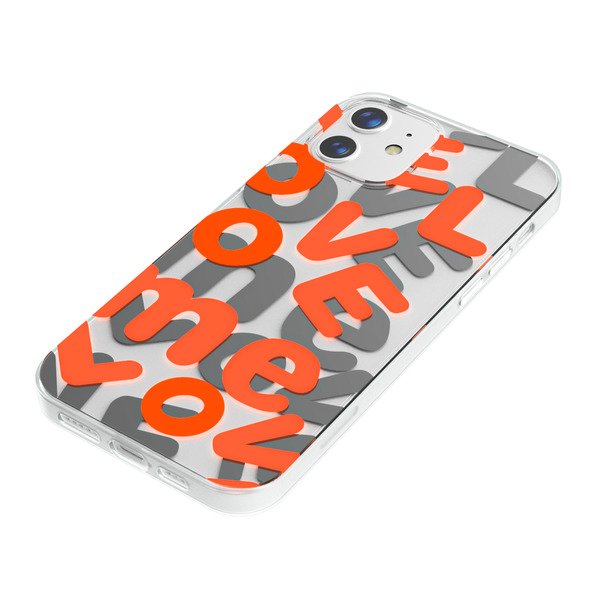 Apple Iphone 12 Mini 5 4 Phone Case Cute Love Me Fashion Design Pattern Soft Tpu Rubber