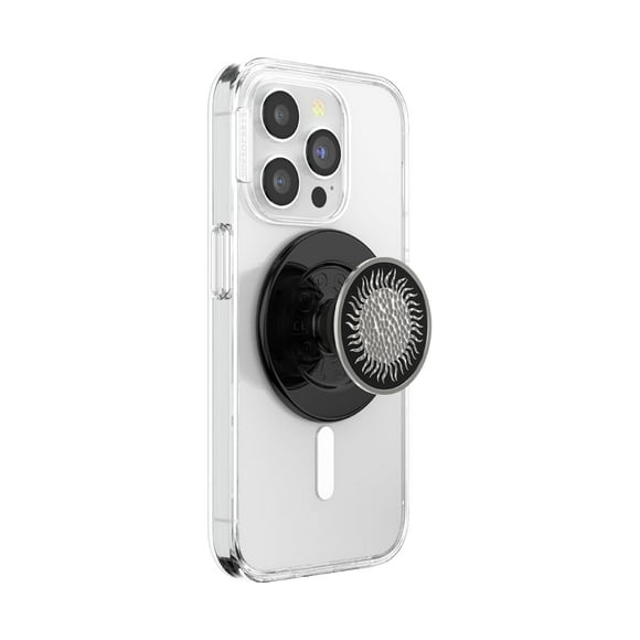 Phone Grip PopSockets para iPhone MagSafe con soporte negro