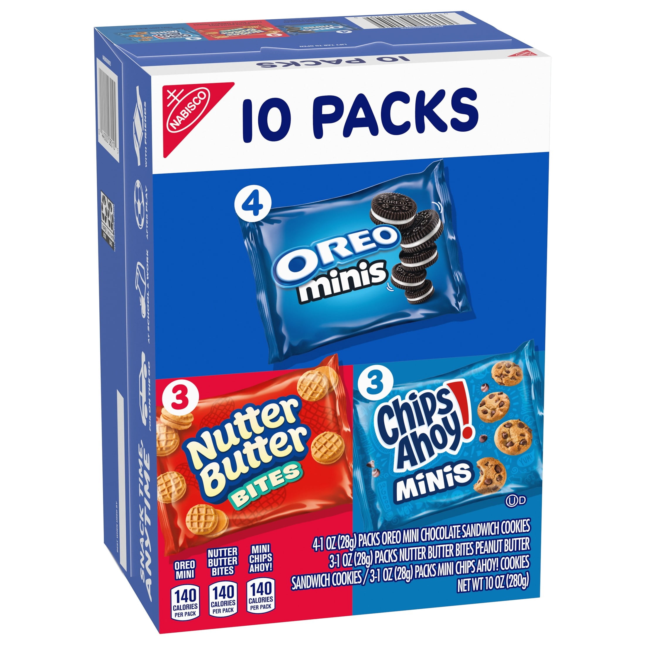 Oreo Cookie Variety Pack Includes Mini OREO, Nutter Butter Bites
