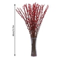 thumbnail image 2 of ERK 1Pcs 40 Vraies Branches de Chat Rouge 40cm Année et Année Chinoise Maison Festive (vase Non Inclus), 2 of 5