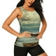 thumbnail image 2 of Fotbe Serene Coastal Blue Sky Blusas Sin Mangas para Mujer – Estilo Casual, Corte Suelto, Slim-Fit, Cuello Redondo Deportivo, Tops de Verano para Gimnasio y Yoga-Large, 2 of 7