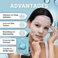 thumbnail image 3 of Mascarilla facial VIABEAUTY con ácido hialurónico con péptidos, paquete de 8, 3 of 6