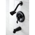 thumbnail image 2 of Kingston Brass KB8635DFL Tub and Shower Faucet, Oil Rubbed Bronze, 2 of 5
