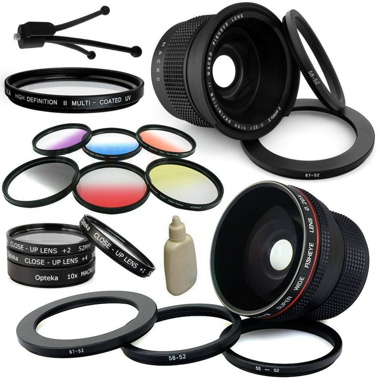 Fisheye Nikon D5000 Macro Lens Pro Fisheye Lens UV Filter Close Up