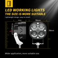 thumbnail image 5 of Luz de trabajo LED YONGSHENG 40W IP67 impermeable 9-30V, 5 of 5