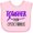 AD-Pink, variant on Inktastic Tougher than Cystic Fibrosis Boys or Girls Baby Bib