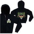 thumbnail image 2 of Personalized Monster Jam Grave Diggers Boys' Zip-Up Hoodie, 2 of 2