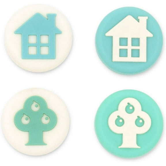 GeekShare Thumb Grip Cap Joystick Cover for Nintendo Switch/OLED/Lite 4PCS Animal Crossing Tree