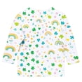 thumbnail image 5 of VOONCAS Girls Shirts Print 3/4 Sleeve Crew Neck St. Patricks Day Casual Multicolor Shirts for Girls Size 7-8T, 5 of 5
