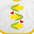thumbnail image 4 of Inktastic Corn Lover Corn on the Cob Boys or Girls Baby Bib, 4 of 4
