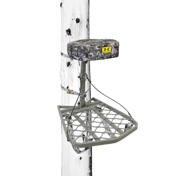 Hawk Helium Ultra Lite Hang-On Stand, Memory Foam Seat Hunting Gear, 27.25x20.5"