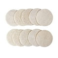 thumbnail image 2 of 10pcs Natural Loofah Face Cleaning Pads Bath Shower Washing Scrubber Sheet, 2 of 7